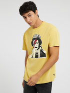 Koszulka męska Guess M3RI1UKBDL0-F238 S Żółta (7621701061904) - obraz 1