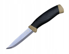 Туристический нож с чехлом Morakniv Companion (S) Desert Нержавеющая сталь (13166) - изображение 8