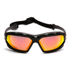 Защитные очки Highlander Plus (red) Pyramex (SBG5055DT) - изображение 2