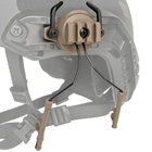 Адаптер на шолом Tan для навушників Peltor/Earmor/Walkers HL-ACC-43-T (HL-ACC-43-T) - зображення 2