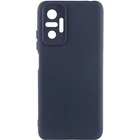 Протиударний Чохол Silicone Cover Lakshmi Full Camera (AAA) для Xiaomi Redmi Note 10 Pro / 10 Pro Max Темно-синій/Midnight Blue
