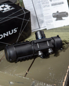 Коллиматорный прицел Konus Sight-Pro PTS2 3x30 на Weaver с тактической сеткой - изображение 4