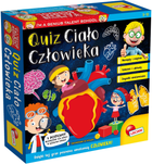 Gra planszowa Quizy Lisciani I'm a Genius Ciało człowieka (8008324067794)