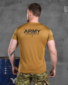 Тактична чоловіча футболка ARMY потовідвідна XL койот (85516) - зображення 3