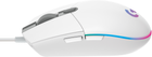 Mysz Logitech G203 Lightsync USB biała (910-005797) - obraz 3