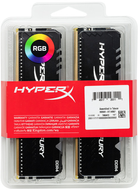 Pamięć RAM HyperX DDR4-3200 65536 MB PC4-25600 (zestaw 4x16384) Fury RGB (HX432C16FB4AK4/64) - obraz 4