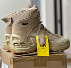 Тактичні чоловічі берці AK демісезонні військові берці Tactic армійські черевики Waterproof Койот 46 розмір - зображення 8