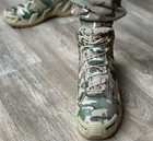 Тактичні чоловічі берці AK демісезонні військові берці Tactic армійські черевики Waterproof Мультикам 44 розмір - зображення 4