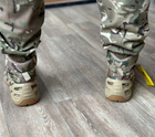 Тактичні чоловічі берці AK демісезонні військові берці Tactic армійські черевики Waterproof Мультикам 43 розмір - зображення 7