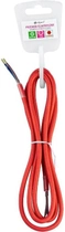 Przewód elektryczny w oplocie DPM 1.8 m czerwony (DIC0318) - obraz 3