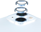 Захисне скло PanzerGlass Hoops Camera Lens Protector для Apple iPhone 15 / 15 Plus Blue (5711724011900) - зображення 2