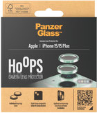 Szkło hartowane PanzerGlass Hoops Camera Lens Protector do Apple iPhone 15 / 15 Plus Green (5711724011917) - obraz 4