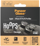 Szkło hartowane PanzerGlass Hoops Camera Lens Protector do Apple iPhone 15 Pro / 15 Pro Max Natural Titanium (5711724011986) - obraz 4
