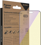 Szkło hartowane PanzerGlass Anti-blue light Screen Protector do Apple iPhone 14 Pro Max Ultra-Wide Fit (5711724027826) - obraz 6