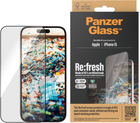 Szkło hartowane PanzerGlass Re:fresh Screen Protector do Apple iPhone 15 Ultra-Wide Fit w. EasyAligner (5711724028212) - obraz 2