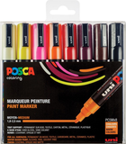 Zestaw markerów Posca PC 5M Medium Tip Warm Colours 8 szt (3296280033457) - obraz 1