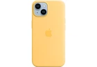Чехол противоударный силиконовый OEMG Guard Shockproof Silicone Case with MagSafe для Apple iPhone 14 (6.1") Sunglow (MPT23ZE/A)