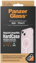 Чохол PanzerGlass HardCase MagSafe Compatible with D3O для Apple iPhone 15 (5711724011801) - зображення 4