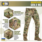 Тактические M-Tac штаны Aggressor Gen.II рип-стоп MC 2XL - изображение 3