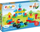 Конструктор PolyM Місто 50 деталей (6943478021501)