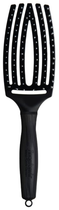 Szczotka Olivia Garden Finger Brush do włosów Czarna Medium (5414343013934)