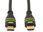 Kabel TECHly HDMI 1.4 Ethernet M/M 2 m Czarny (8057685304475) - obraz 2