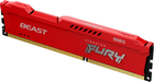 RAM HyperX DDR3-1866 8192MB PC3-14900 (zestaw 2x4096) FURY Czerwony (HX318C10FRK2/8) - obraz 2