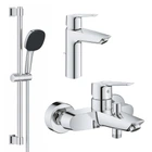 Набор смесителей для ванны GROHE QuickFix Start UA202301MQ 3in1 хром латунь CV030619