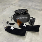 Тактические очки Swiss Eye Blackhawk с комплектом линз и чехлом черные (244643) - изображение 5