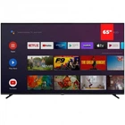 Телевизор плоский 65" AIWA UHD/DLED/T2/Android 11/HDMI/Wi-Fi/VESA 400x200 Black (65AN7003UHD)