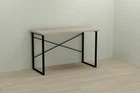 Комп'ютерний стіл Ferrum-decor Дейв 75x100x60 чорний ДСП Дуб Сонома 32мм