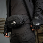 Поясна сумка тактична M-TAC Companion Bag Large Black з липучкою - зображення 2