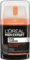 Крем для обличчя L'Oreal Paris Men Expert Pure Carbon Anti-Imperfection Daily Care 50 мл (3600523979318) - зображення 2