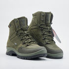 Ботинки тактические демисезонные кожаные PAV Style Lab HARLAN 505 р.45 30см хаки (12227754879945) - изображение 4