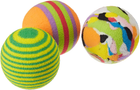 Набір 6 різнокольорових м'ячиків для котів Arquivet 3.5 см (8435117842724) - зображення 3