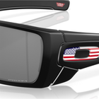 Окуляри захисні Oakley "SI Batwolf USA Flag Matte Black, Prizm Black" (OO9101-5927 /888392348326) - зображення 6
