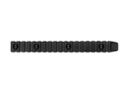 Планка Пикатинни КРУК CRC 9011 Черный АНОД на 18 слотов с креплением M-Lok - изображение 2