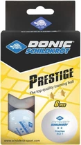 Мячи для настольного тенниса Donic Prestige 2* 40+ 6 шт White (658021)