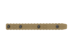 Рейка Пікатінні КРУК CRC 9011 Coyote Tan на 18 слотів із кріпленням M-Lok - зображення 3