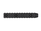 Планка Пикатинни КРУК CRC 9008 Черный АНОД на 12 слотов с креплением M-Lok - изображение 2