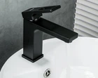 Смеситель для раковины Gappo G1017-6 черный матовый