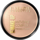 Puder do twarzy Eveline Cosmetics Art Make-Up Anti-Shine Complex Pressed Powder matujący mineralny z jedwabiem 34 Medium Beige 14 g (5901761904529) - obraz 1