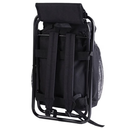 Рюкзак складной со стулом 2 в 1 Mil-Tec 20л Черный 14059002 - изображение 3