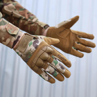 Тактичні рукавиці Повнопалі M-Pact 3 захисні Mechanix MX-FIT XXL Multicam - зображення 1