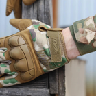 Тактические перчатки Полнопалые M-Pact 3 защитные Mechanix MX-FIT XL Multicam - изображение 3