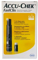 Lancet AccuChek FastClix czarny (8430215053065)