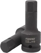 Головка бита ударная Forsage 3/4" 6-гранная 19 мм (F-2649019)