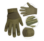 Тактические перчатки Mil-Tec ARMY OLIVE 12521001 L - изображение 1