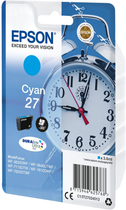 Tusz Epson 27 Cyan (C13T27024012) - obraz 2