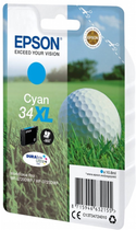 Tusz Epson 34XL Cyan (C13T34724010) - obraz 2